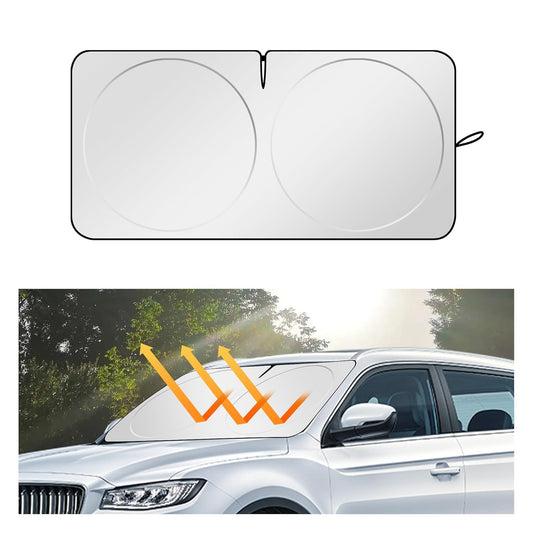ShadeSmart Titanium Car Sun Shade